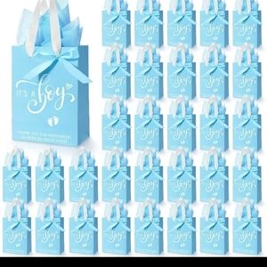 Blue Baby Shower Gift Bags